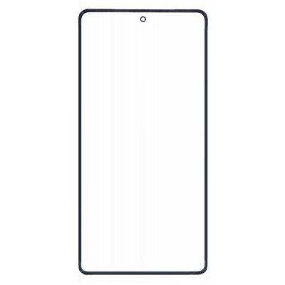 Replacement Front Glass For Motorola Edge 50 Pro Black By - Maxbhi Com