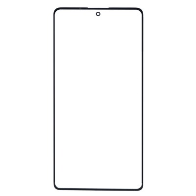 Replacement Front Glass For Xiaomi Redmi Note 13 Pro 5g Black By - Maxbhi Com