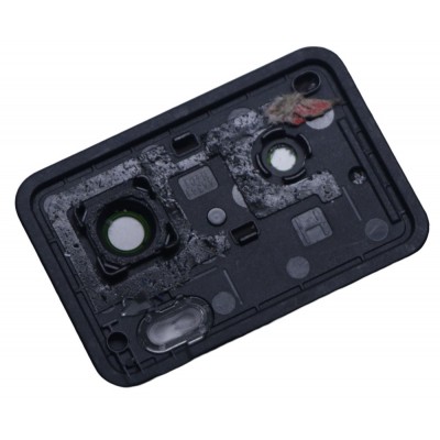 Camera Lens Glass With Frame For Oppo A77s Orange By - Maxbhi Com