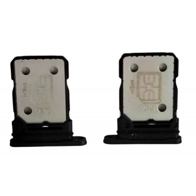 Sim Card Holder Tray For Oppo Reno 12 Pro Black - Maxbhi Com