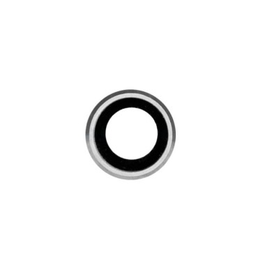 Camera Lens Glass With Frame For Apple Ipad Pro 12 9 2017 Silver By - Maxbhi Com