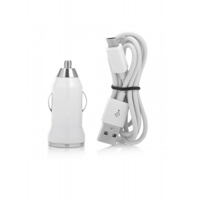 Car Charger for IBall Tarang Music 2.8J with USB Cable