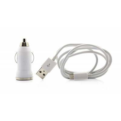 Car Charger for Jivi JV 12M with USB Cable