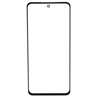 Replacement Front Glass For Realme Narzo 60x 5g Black By - Maxbhi Com