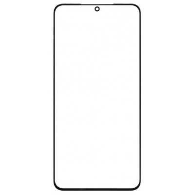 Replacement Front Glass For Samsung Galaxy S21 Plus Black By - Maxbhi Com