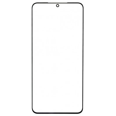 Replacement Front Glass For Samsung Galaxy S21 Plus Black By - Maxbhi Com