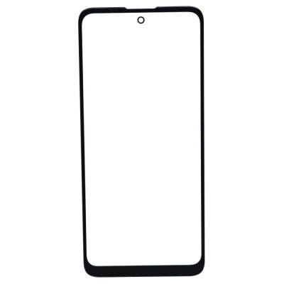 Replacement Front Glass For Motorola Moto G Play 2023 Black By - Maxbhi Com
