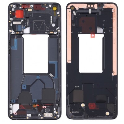 Lcd Frame Middle Chassis For Oppo Reno7 5g China Black By - Maxbhi Com