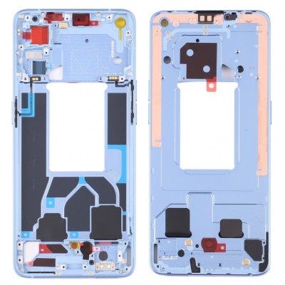 Lcd Frame Middle Chassis For Oppo Reno7 5g China Blue By - Maxbhi Com