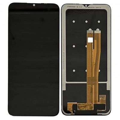 LCD with Touch Screen for Oukitel C36 Light Blue