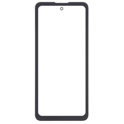 Replacement Front Glass For Cubot Kingkong 8 Black By - Maxbhi Com