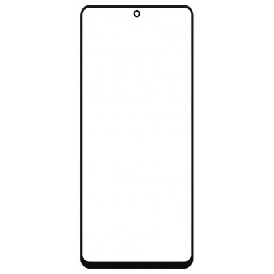 Replacement Front Glass For Blackview Oscal Tiger 12 Black By - Maxbhi Com