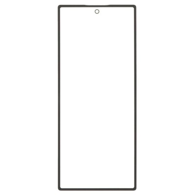 Replacement Front Glass For Samsung Galaxy Z Fold6 Black By - Maxbhi Com