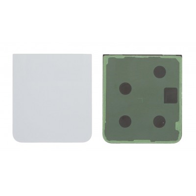 Back Panel Cover For Samsung Galaxy Z Flip6 White - Maxbhi Com