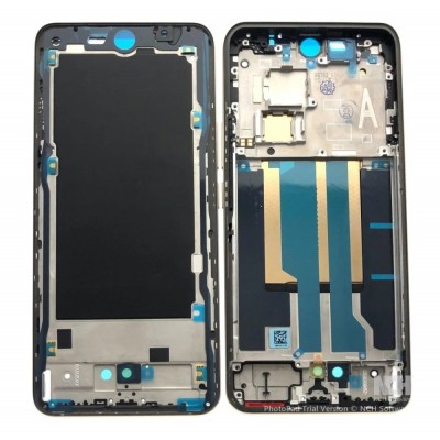 Lcd Frame Middle Chassis For Realme 13 Pro 5g Black By - Maxbhi Com
