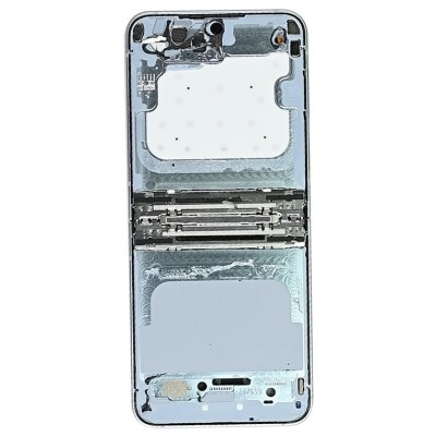 Lcd Frame Middle Chassis For Samsung Galaxy Z Flip6 Blue By - Maxbhi Com