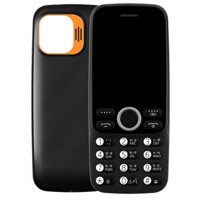 Back Panel Cover For Itel Super Guru 4g Black - Maxbhi Com
