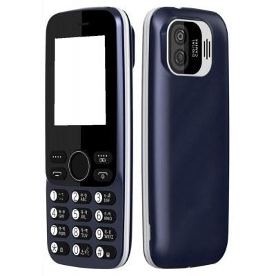 Full Body Housing For Itel Super Guru 4g Blue - Maxbhi Com