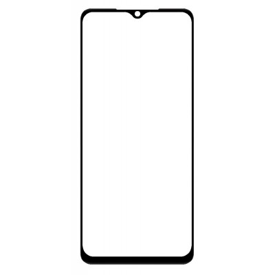 Replacement Front Glass For Itel Color Pro 5g Black By - Maxbhi Com