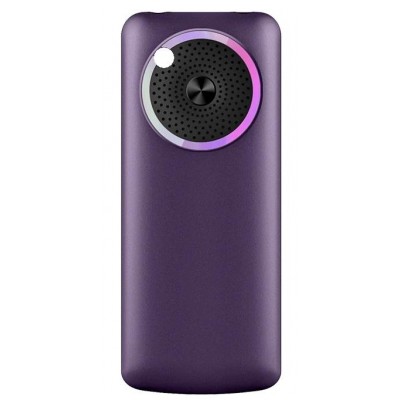 Back Panel Cover For Itel Muzik 430 Purple - Maxbhi Com
