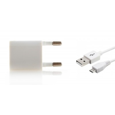 Charger for Micromax A082 - USB Mobile Phone Wall Charger