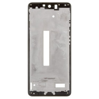 Lcd Frame Middle Chassis For Samsung Galaxy M53 5g Black By - Maxbhi Com