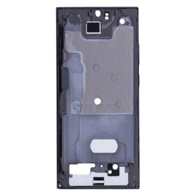 Lcd Frame Middle Chassis For Samsung Galaxy Note 20 Ultra Black By - Maxbhi Com