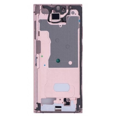 Lcd Frame Middle Chassis For Samsung Galaxy Note 20 Ultra Bronze By - Maxbhi Com