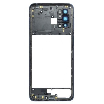 Middle Frame Ring Only For Motorola Moto G42 Black By - Maxbhi Com