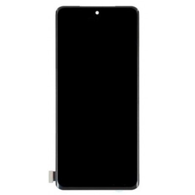 Lcd With Touch Screen For Realme Gt 6t Black By - Maxbhi Com