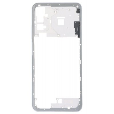Middle Frame Ring Only For Xiaomi Redmi Note 10 5g Silver By - Maxbhi Com
