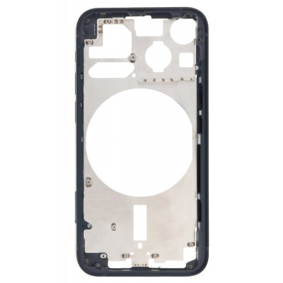 Lcd Frame Middle Chassis For Apple Iphone 13 Mini Black By - Maxbhi Com