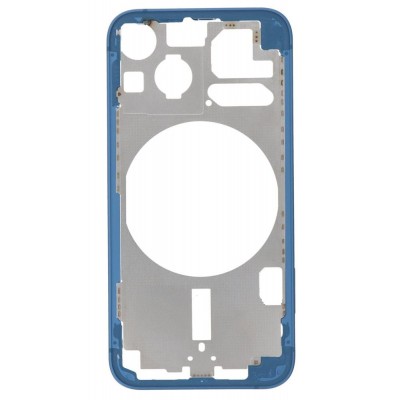 Lcd Frame Middle Chassis For Apple Iphone 13 Mini Blue By - Maxbhi Com