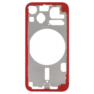 Lcd Frame Middle Chassis For Apple Iphone 13 Mini Red By - Maxbhi Com