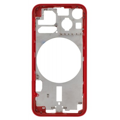 Lcd Frame Middle Chassis For Apple Iphone 13 Mini Red By - Maxbhi Com
