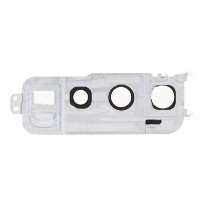 Camera Lens Glass With Frame For Xiaomi Mi 10 Ultra Black By - Maxbhi Com