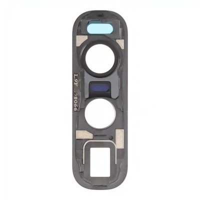 Camera Lens Glass With Frame For Oppo Find X2 Pro Black By - Maxbhi Com
