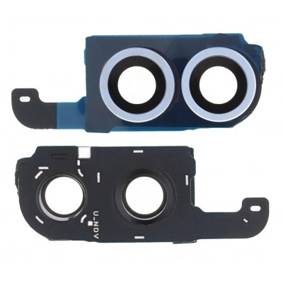 Camera Lens Glass With Frame For Samsung Galaxy Z Flip6 Blue By - Maxbhi Com
