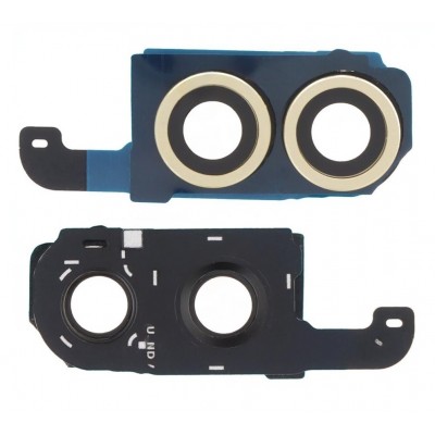 Camera Lens Glass With Frame For Samsung Galaxy Z Flip6 Peach By - Maxbhi Com