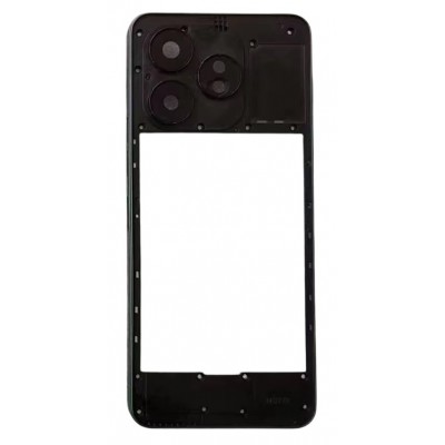 Middle Frame Ring Only For Umidigi A15c Grey By - Maxbhi Com
