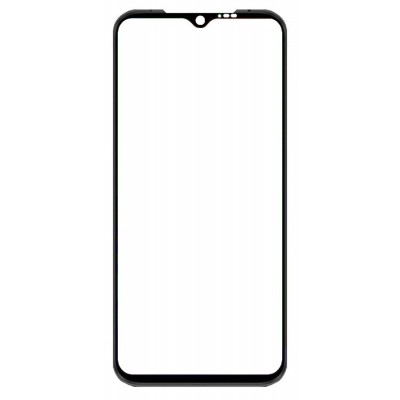 Replacement Front Glass For Ulefone Power Armor 18t Ultra Black By - Maxbhi Com