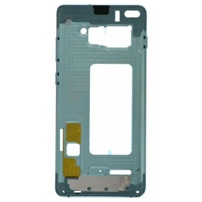 Lcd Frame Middle Chassis For Samsung Galaxy S10 Plus Green By - Maxbhi Com
