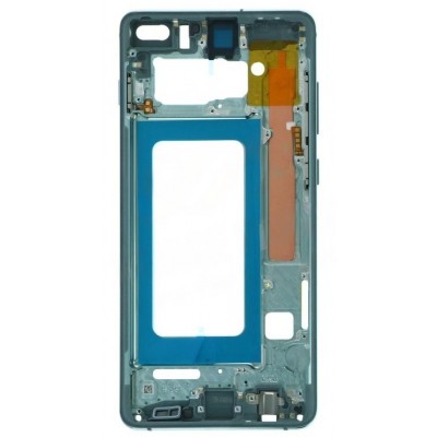Lcd Frame Middle Chassis For Samsung Galaxy S10 Plus Green By - Maxbhi Com