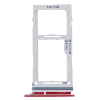 Sim Card Holder Tray For Samsung Galaxy S10 Plus Red - Maxbhi Com