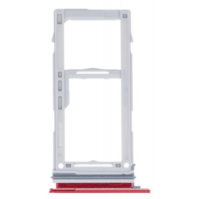 Sim Card Holder Tray For Samsung Galaxy S10 Plus Red - Maxbhi Com
