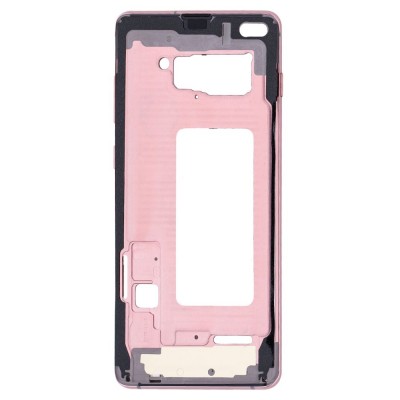 Lcd Frame Middle Chassis For Samsung Galaxy S10 Plus Pink By - Maxbhi Com