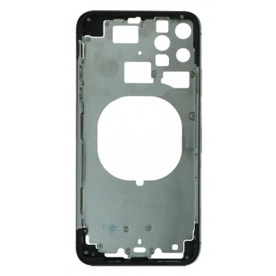 Lcd Frame Middle Chassis For Apple Iphone 11 Pro Max Green By - Maxbhi Com