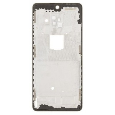 Lcd Frame Middle Chassis For Infinix Note 12 Vip Grey By - Maxbhi Com