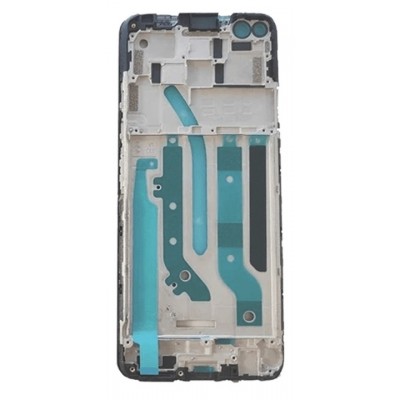 Lcd Frame Middle Chassis For Tecno Camon 16 Premier Silver By - Maxbhi Com