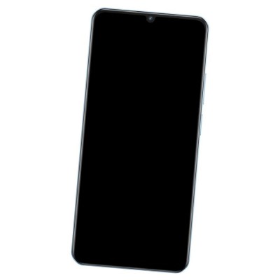Camera Lens Glass with Frame for Realme Narzo N61 Black